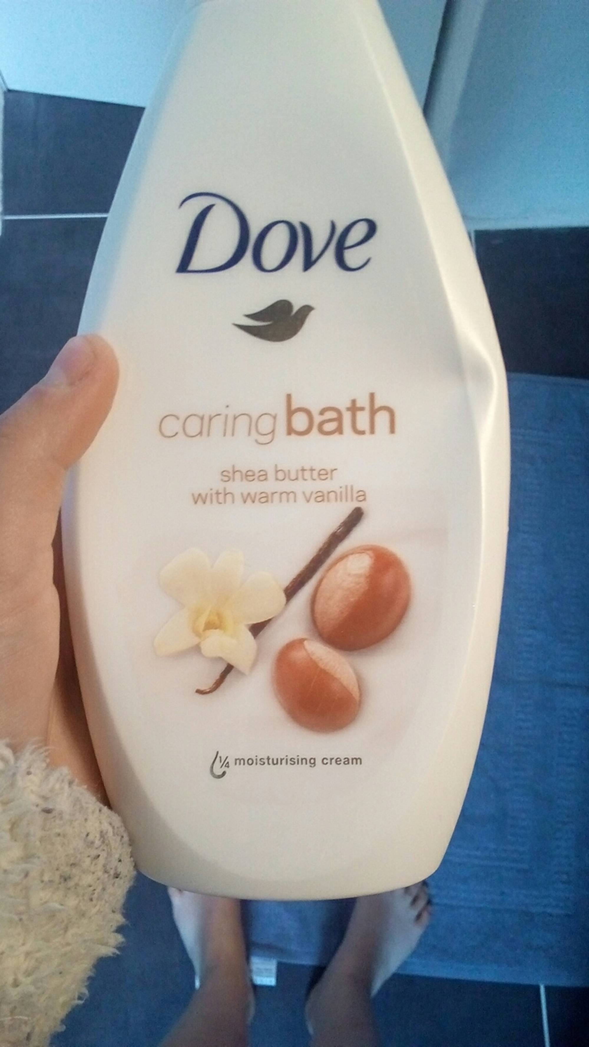 DOVE - Caring bath - Shea butter with warm vanilla