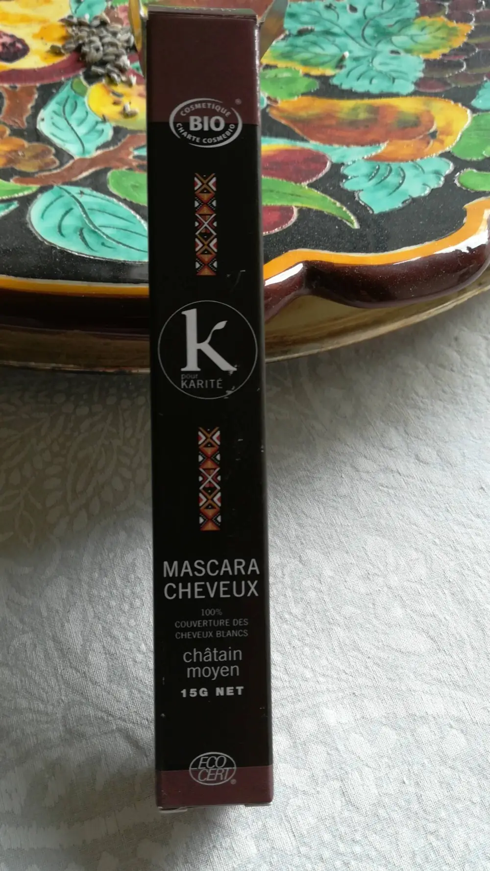 K POUR KARITÉ - Mascara cheveux châtain moyen