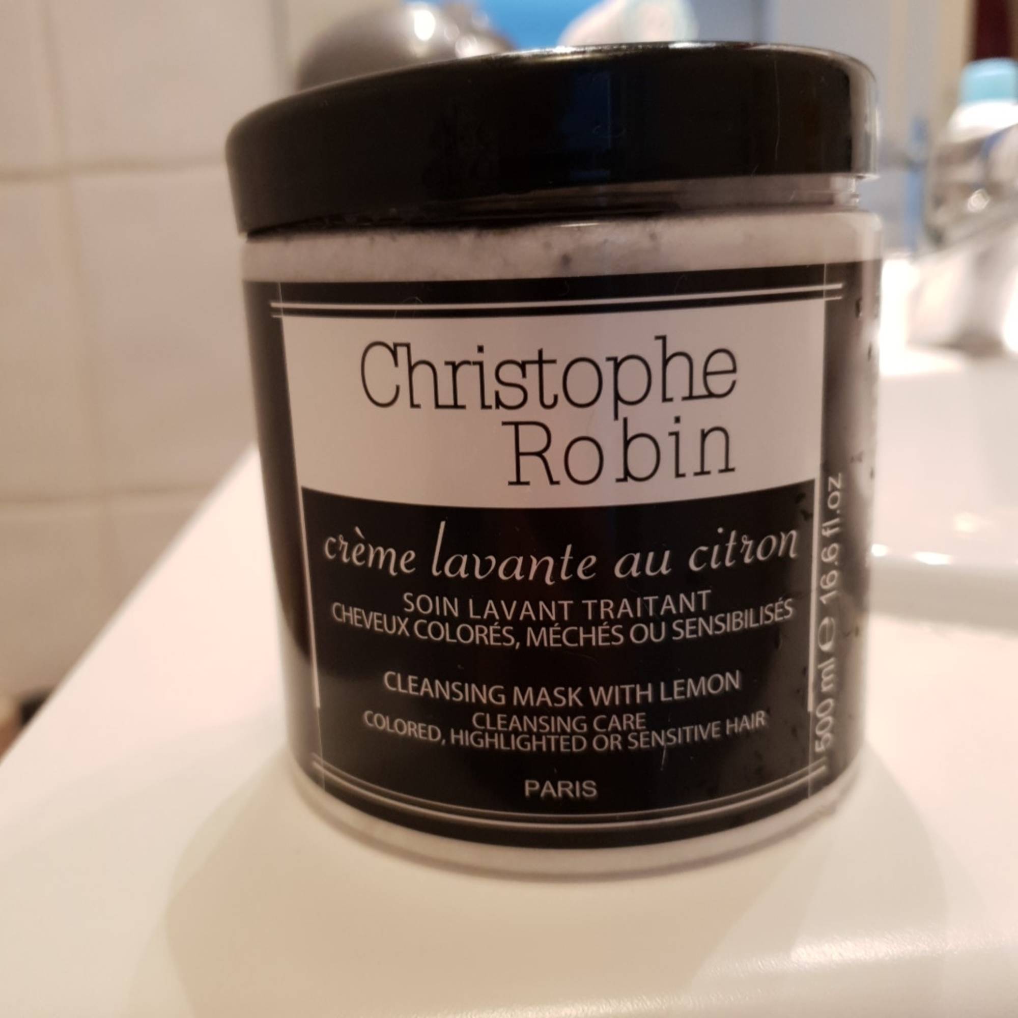 CHRISTOPHE ROBIN - Crème lavante au citron