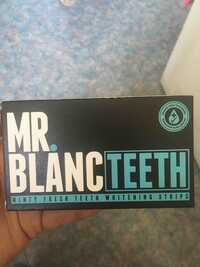 MR. BLANC - Teeth - Minty fresh teeth whitening strips