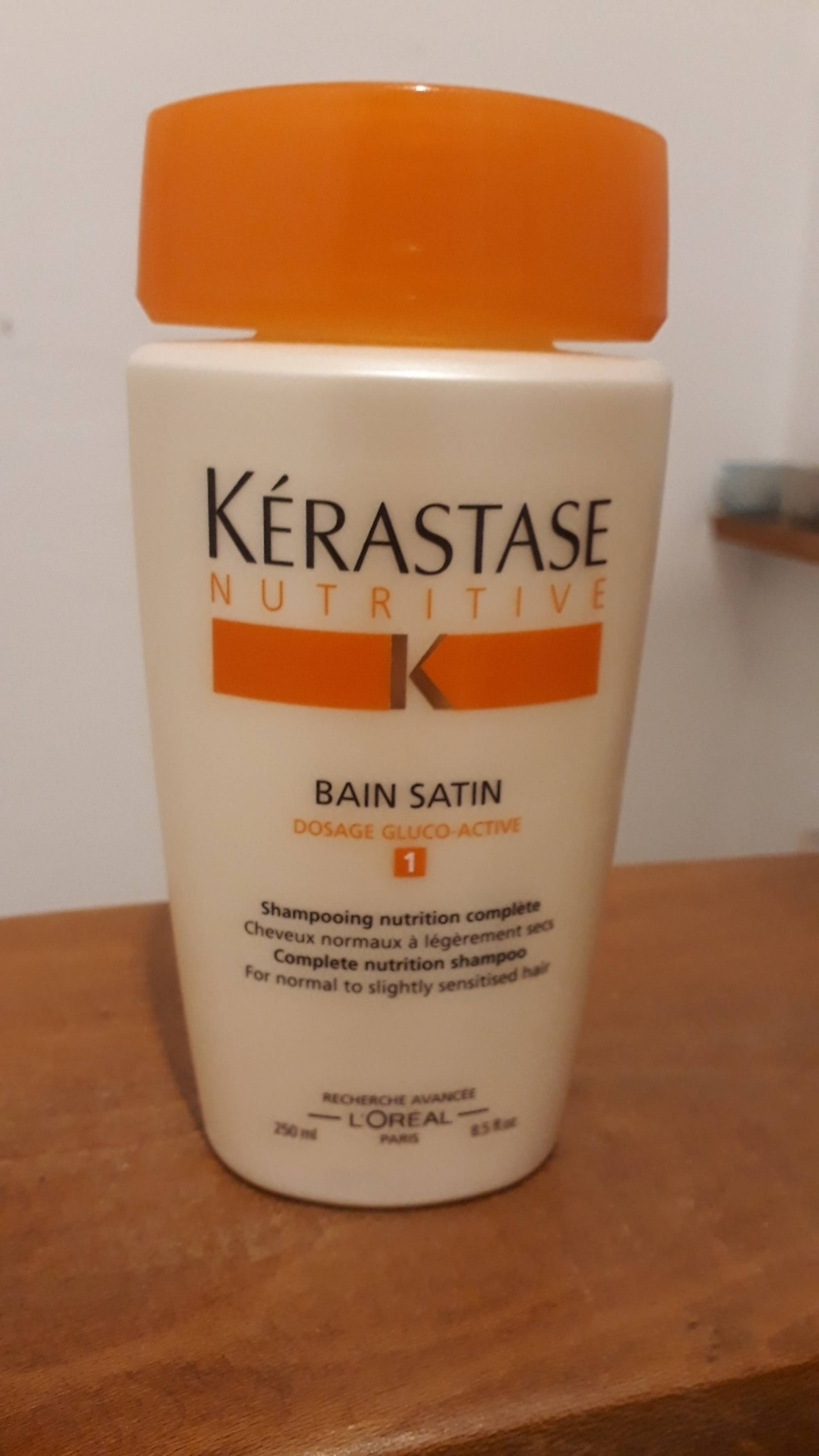 KÉRASTASE - Nutritive - Bain satin 1 - Shampooing nutrition complète