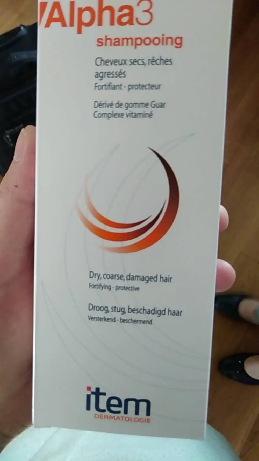 ITEM DERMATOLOGIE - Alpha 3 - Shampooing, cheveux secs, rêches agressés