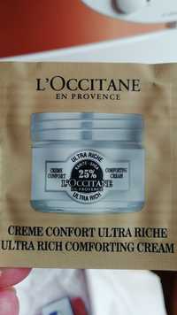 L'OCCITANE - Crème confort ultra riche - Crème facial