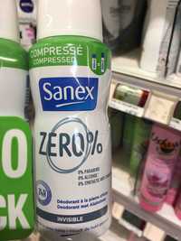 SANEX - Zero % - Déodorant invisible 24h