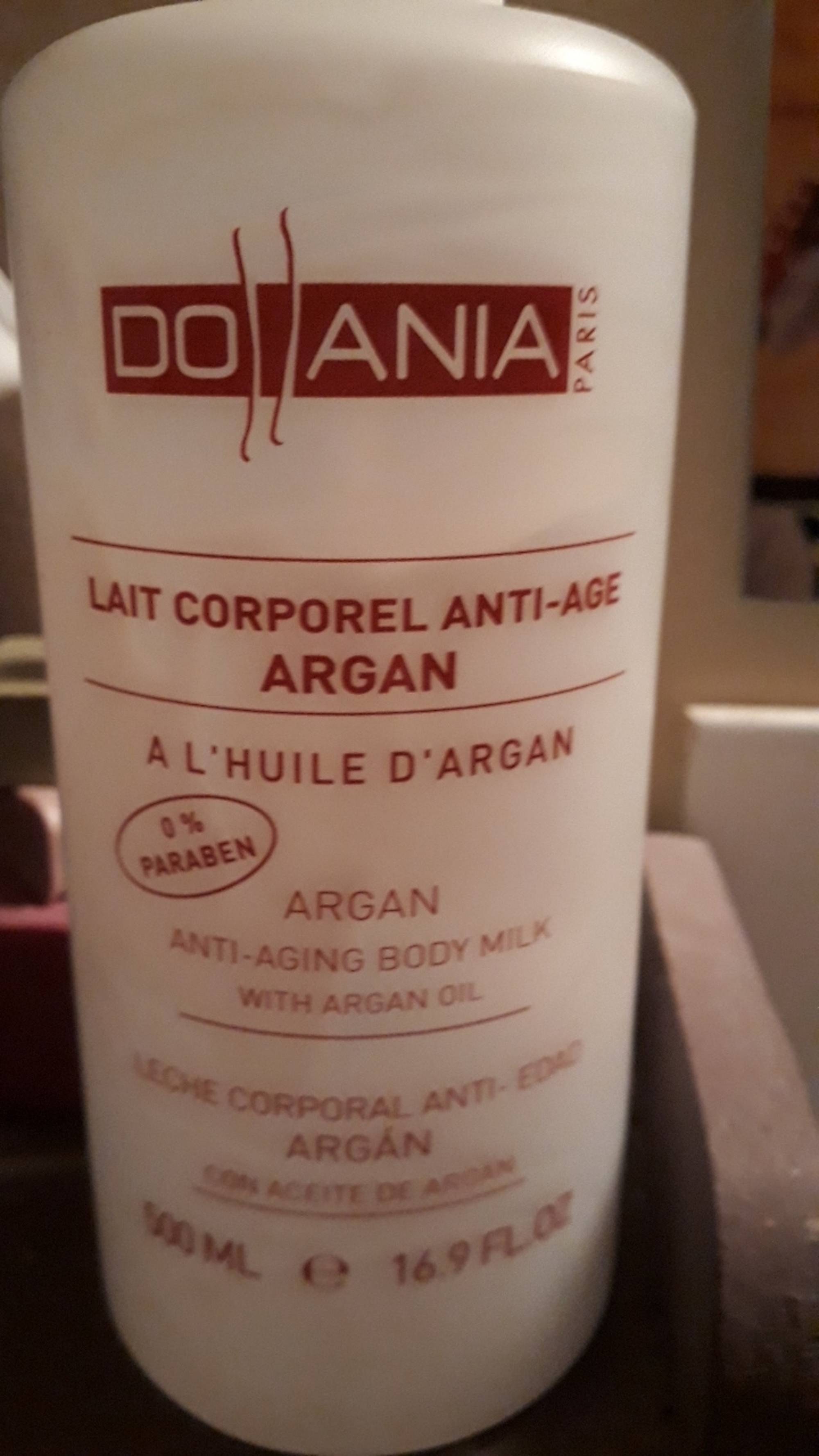 DOLLANIA - Argan - Lait corporel anti-âge à l'huile 