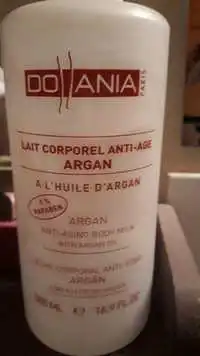 DOLLANIA - Argan - Lait corporel anti-âge à l'huile