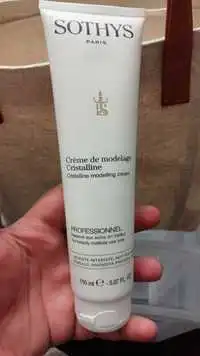 SOTHYS - Crème de modelage Cristalline