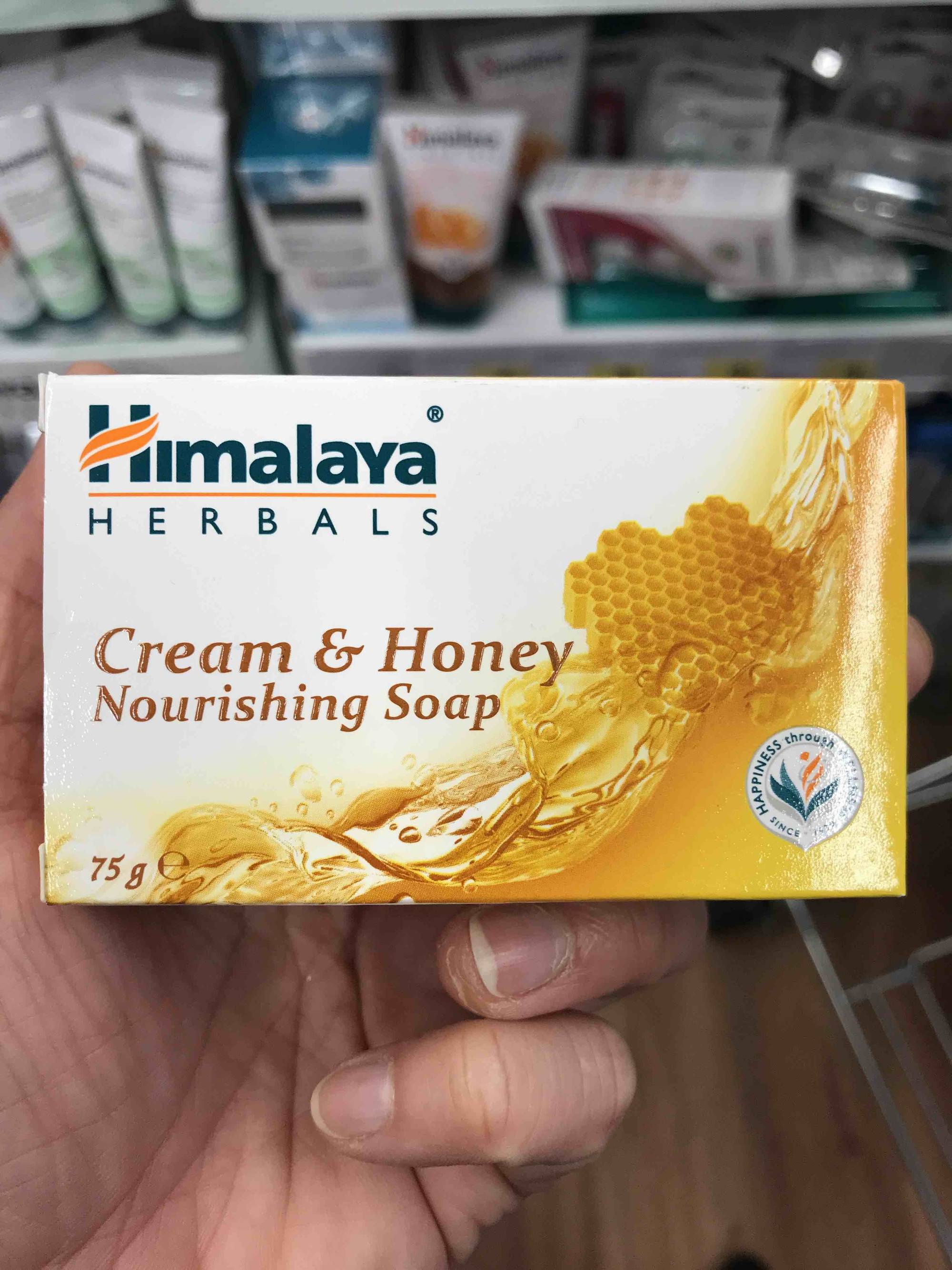 HIMALAYA - Cream & honey- Nourishing soap