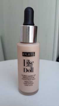 PUPA - Like a doll - Perfecting make-up fluid nude look