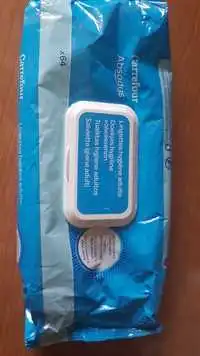 CARREFOUR - Absodys - Lingettes hygiène adulte