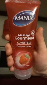 MANIX - Massage gourmand fraise onctueuse