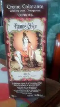 HENNÉ COLOR - Crème colorante brun