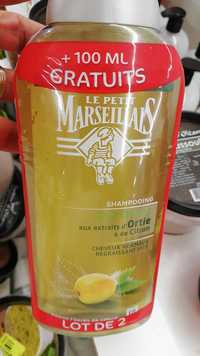 LE PETIT MARSEILLAIS - Shampooing purifiant aux extraits d'ortie & et de citron