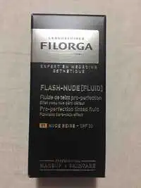 LABORATOIRES FILORGA - Flash-nude (fluid) - Fluide de teint pro-perfection 01 Nude beige SPF 30