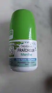 SO'BIO ÉTIC - Menthe - Déodorant fraîcheur