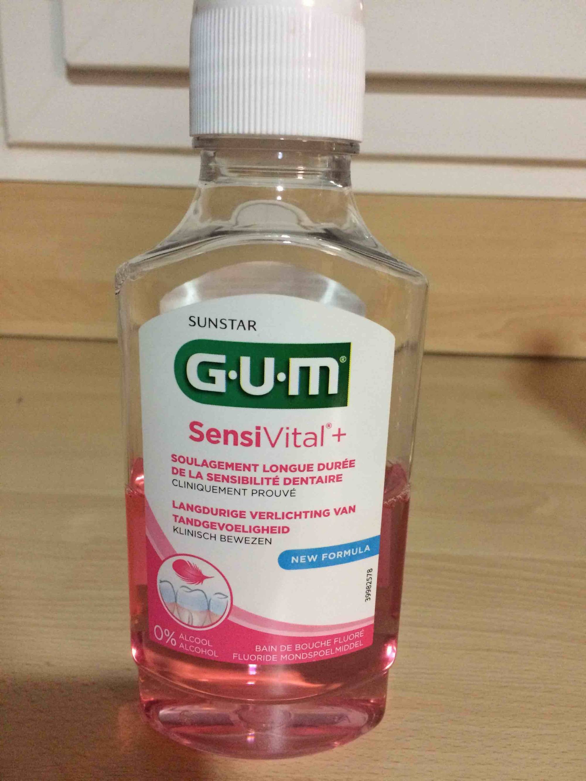 G.U.M - Sensi Vital + - Bain de bouche fluoré