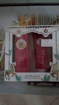 ROGER & GALLET - Gingembre rouge - Eau parfumée et Gel douche
