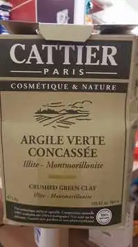 CATTIER - Argile verte concassée