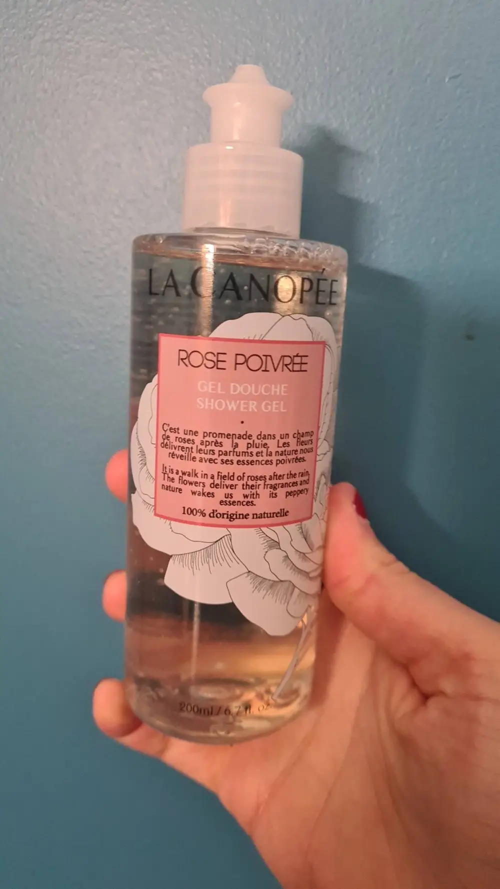 LA CANOPÉE - Rose poivrée - Gel douche