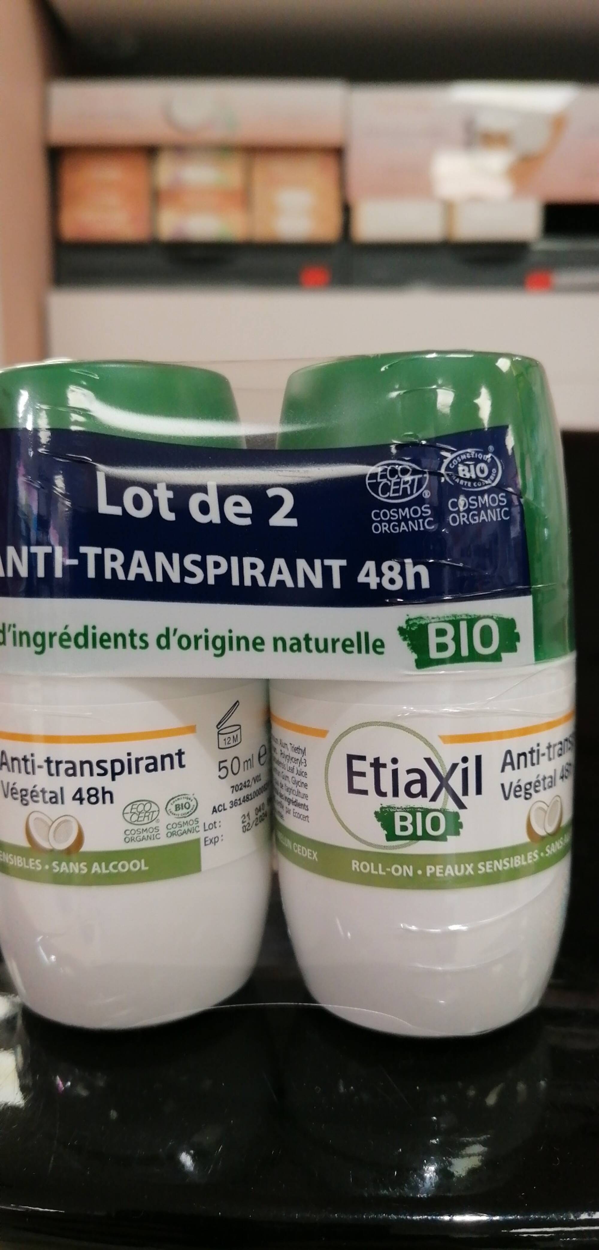 ETIAXIL - Anti-transpirant - Végétal 48 h
