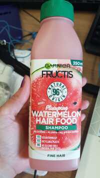 GARNIER - Fructis - Plumping watermelon hair food shampoo