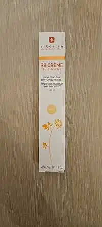 ERBORIAN - BB crème au ginseng SPF 20