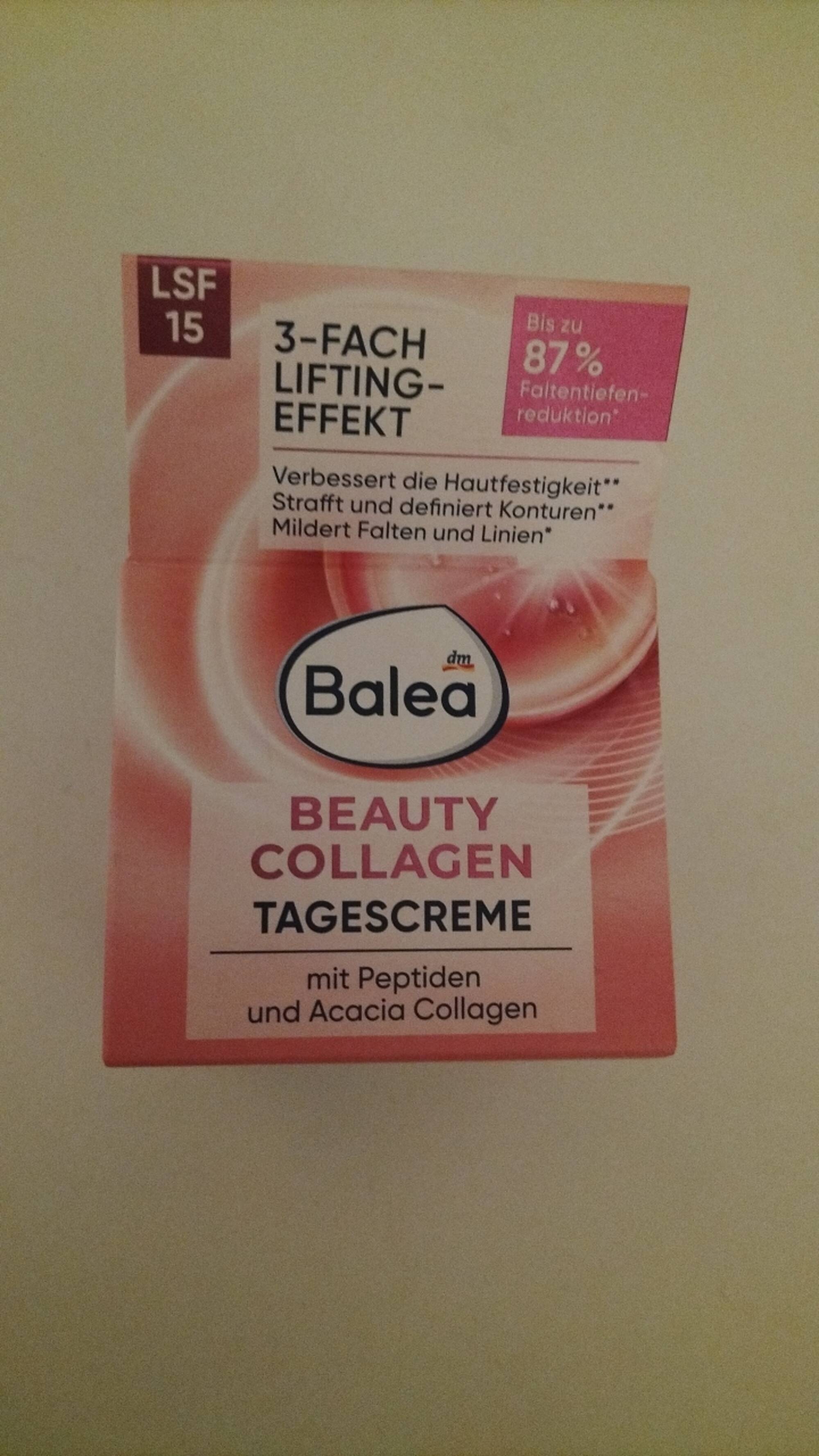 BALEA - Beauty collagen - Tagescreme  LSF 15