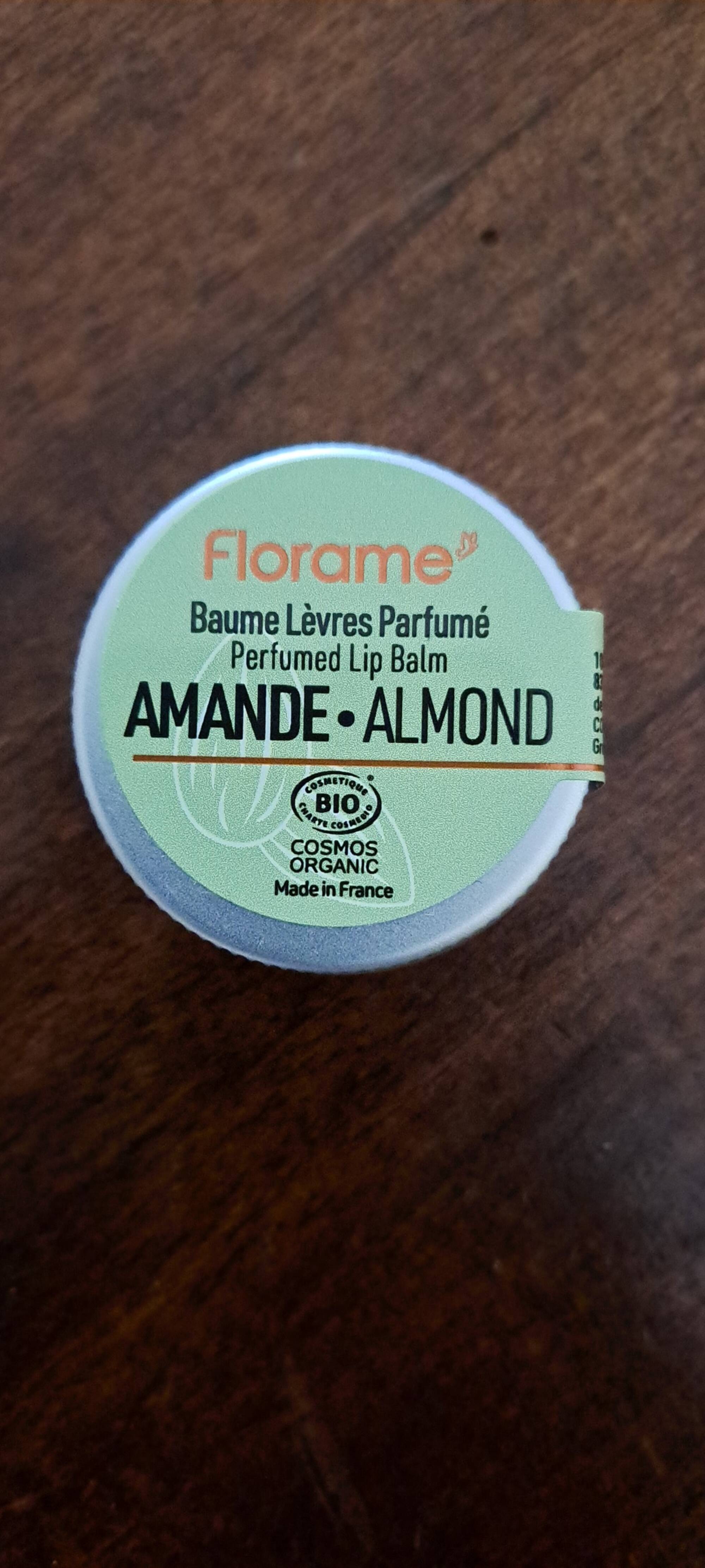 FLORAME - Amande - Baume lèvres parfumé Bio