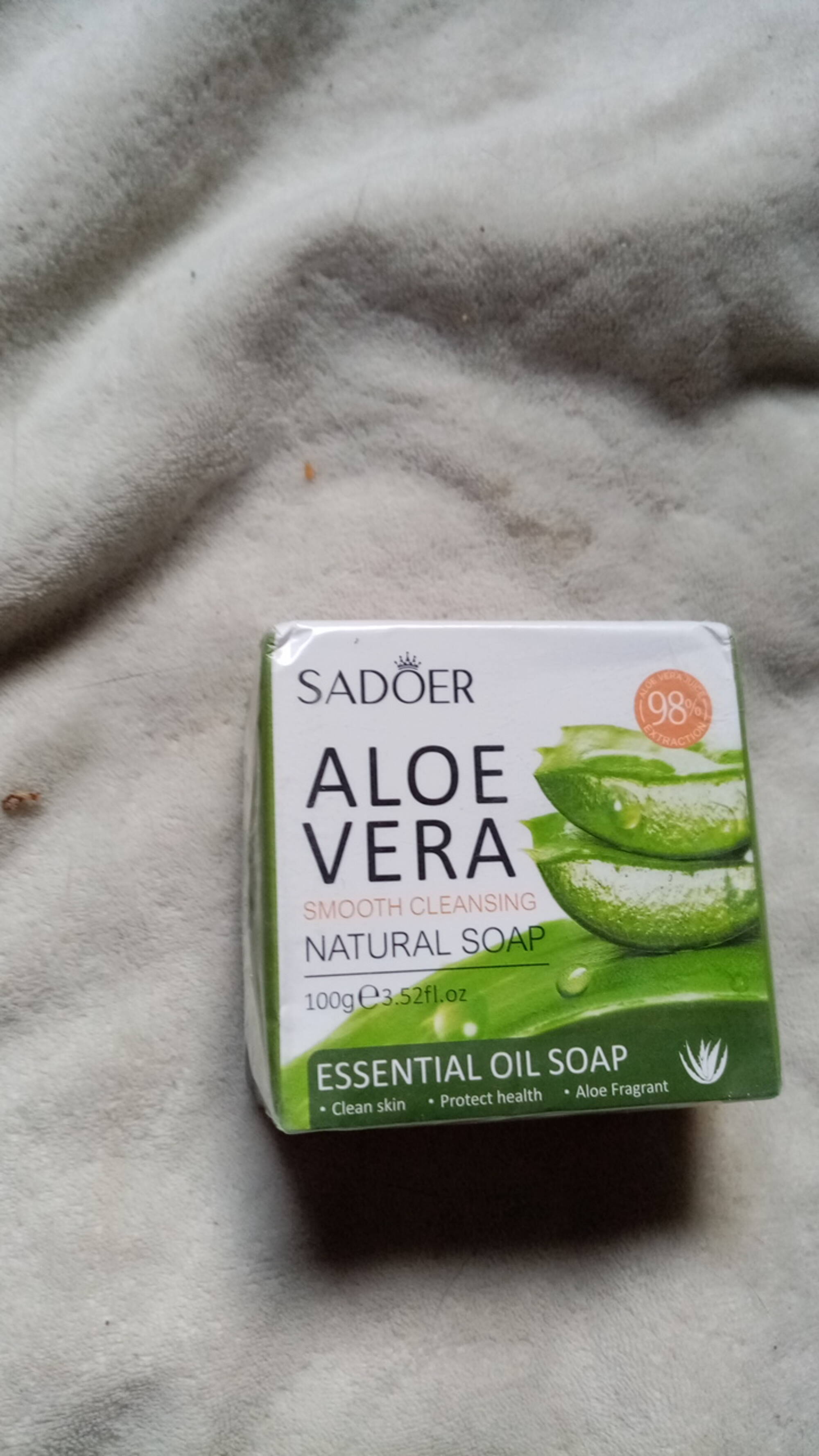 SADOER - Aloe vera - Natural soap