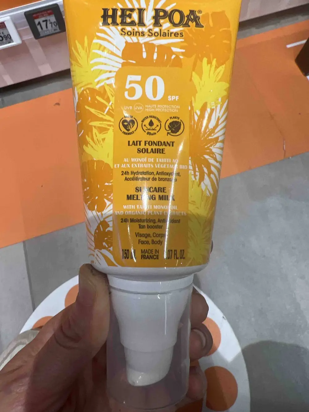 HEI POA - Lait fondant solaire SPF 50