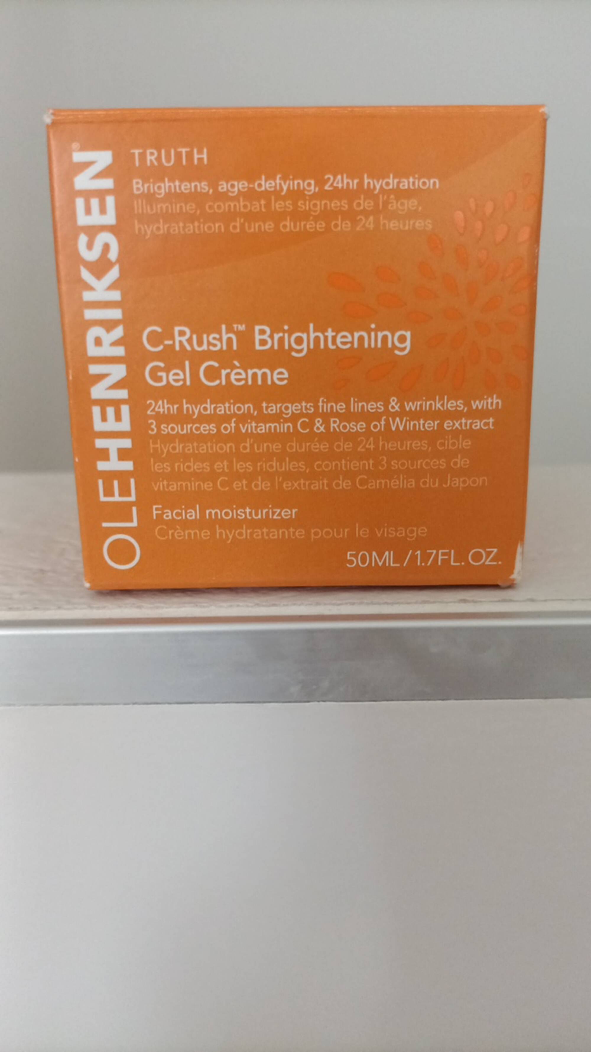 OLE HENRIKSEN - C-rush brightening - Crème hydratante pour le visage