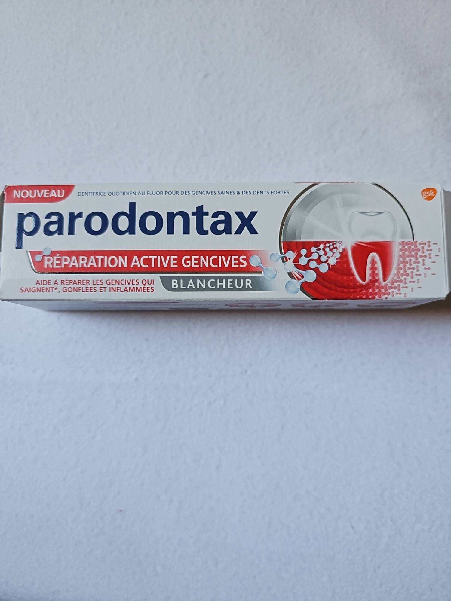PARODONTAX - Blancheur - Réparation active gencives