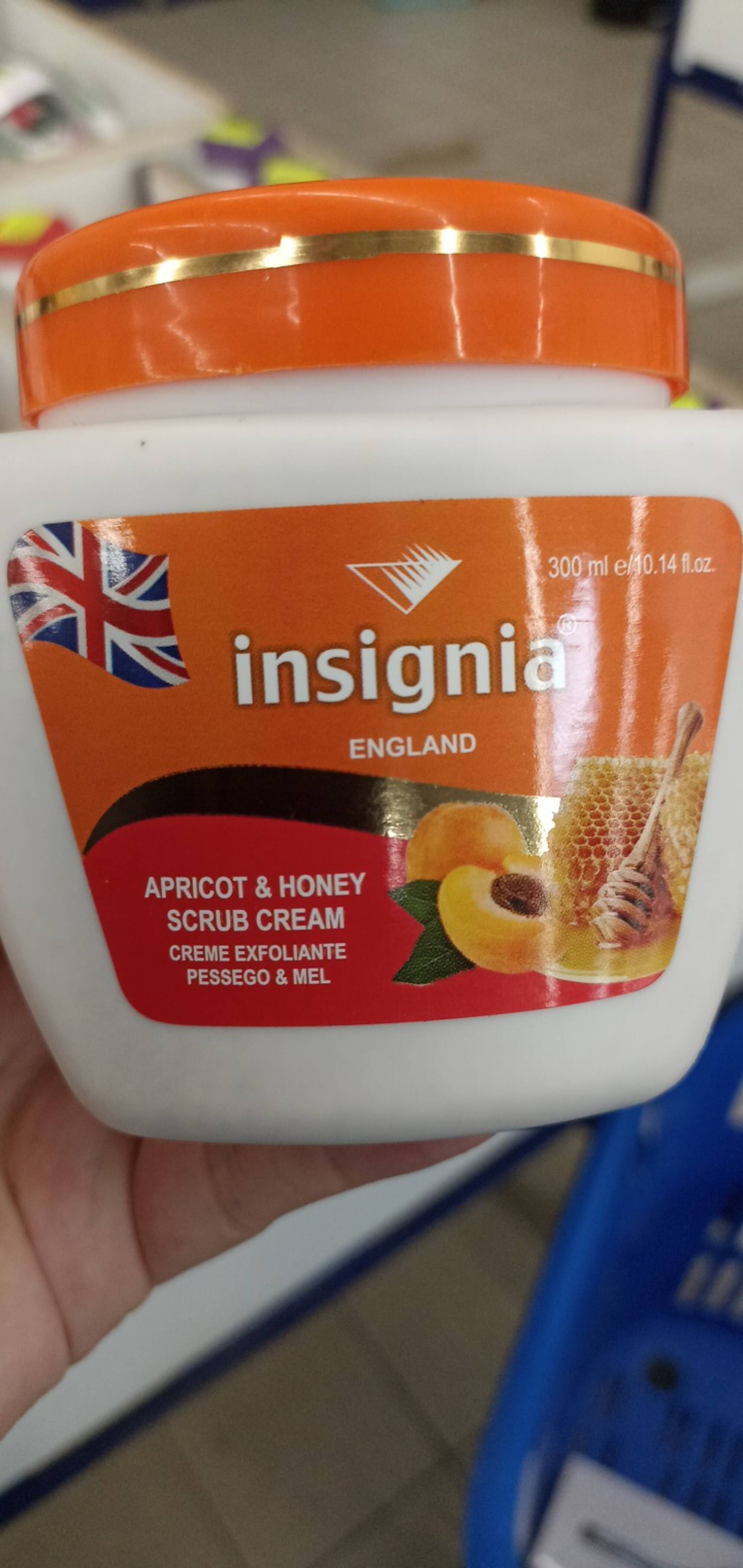 INSIGNIA - Apricot & honey scrub cream