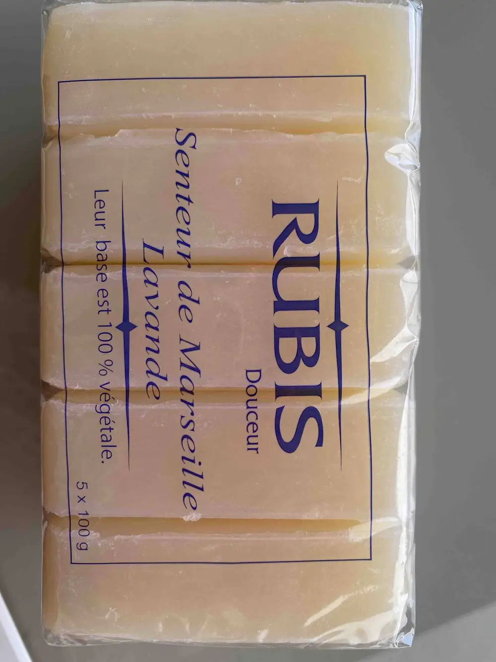 RUBIS - Senteur de Marseille lavande - Savon