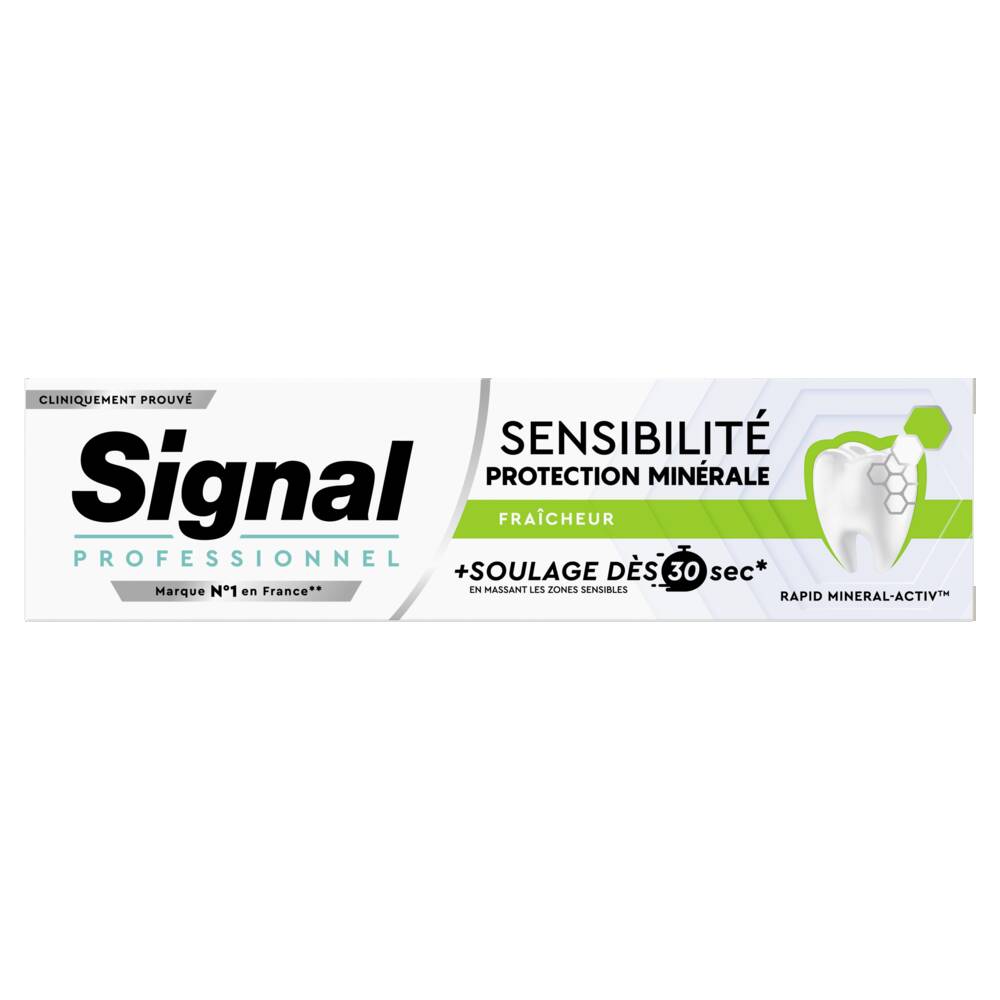 SIGNAL - Signal Professionnel Dentifrice Action Sensibilité Fraîcheur 75ml