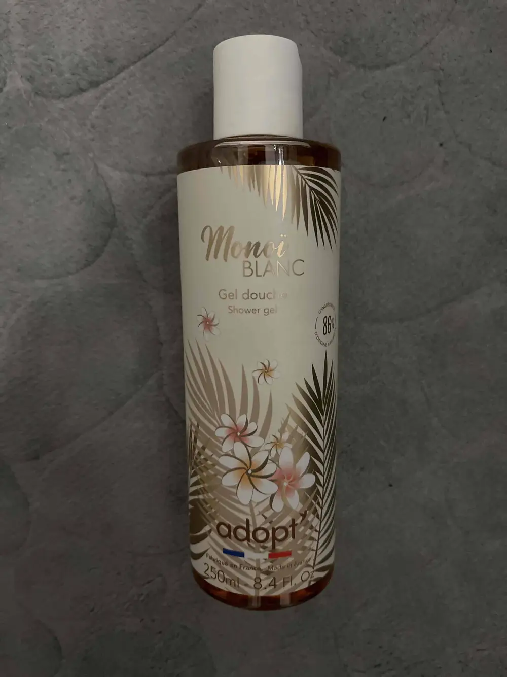 ADOPT' - Monoï blanc - Gel douche
