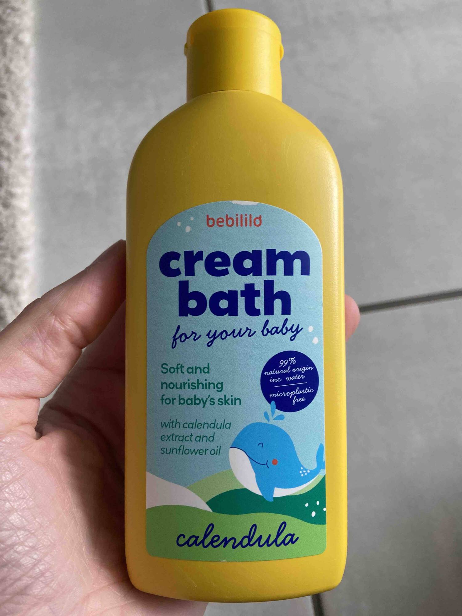 BEBILILO - Cream bath for baby