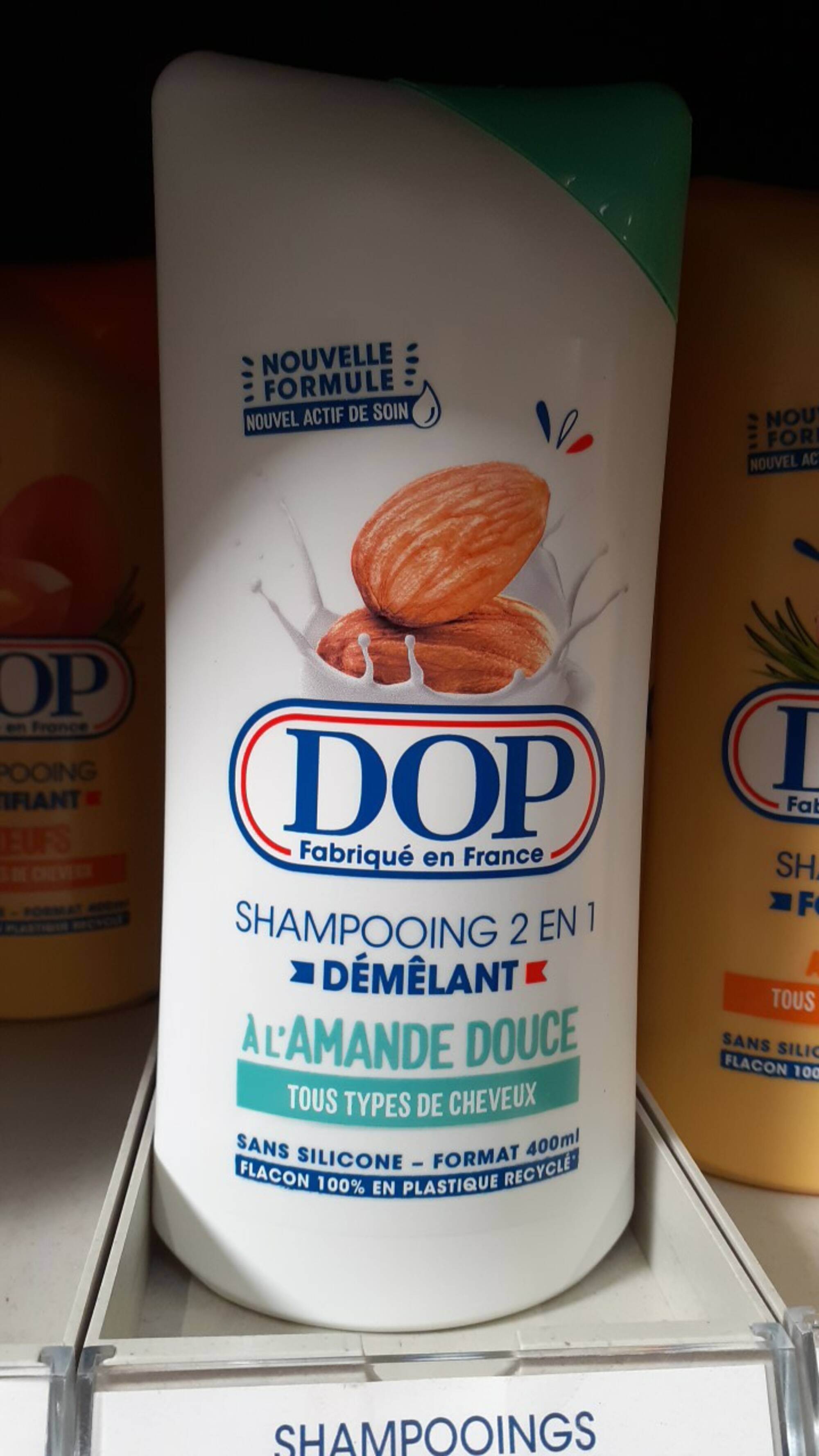 DOP - Shampooing 2 en 1 démêlant à l'amande douce