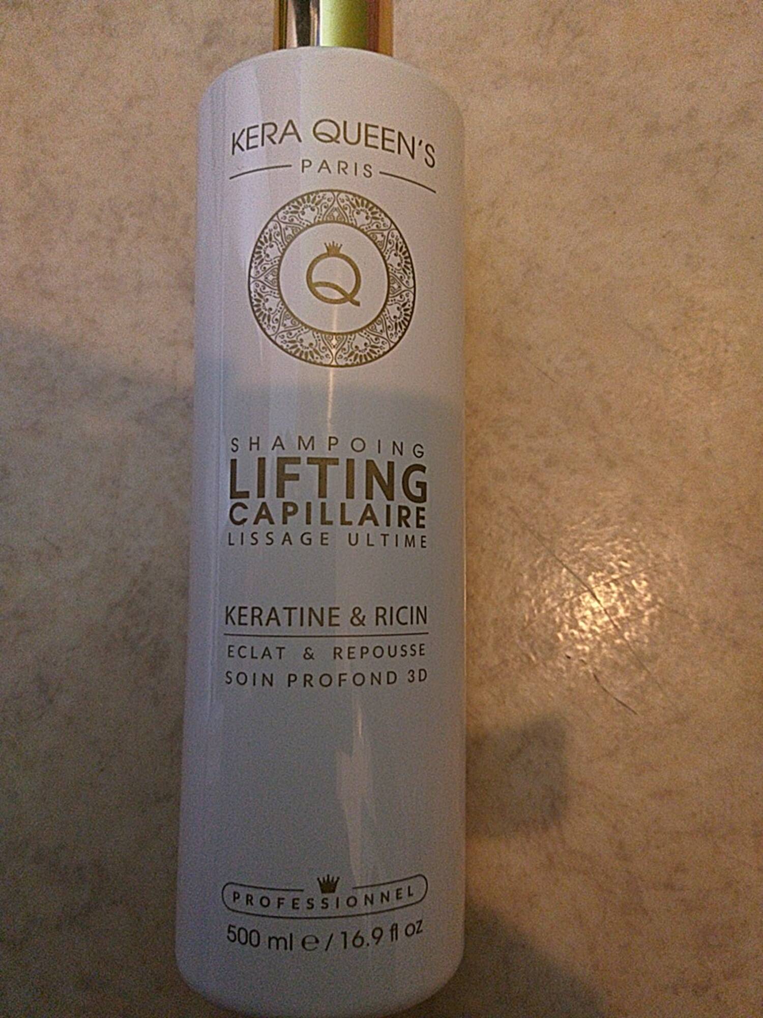 KERA QUEEN'S - Shampooing lifting capillaire