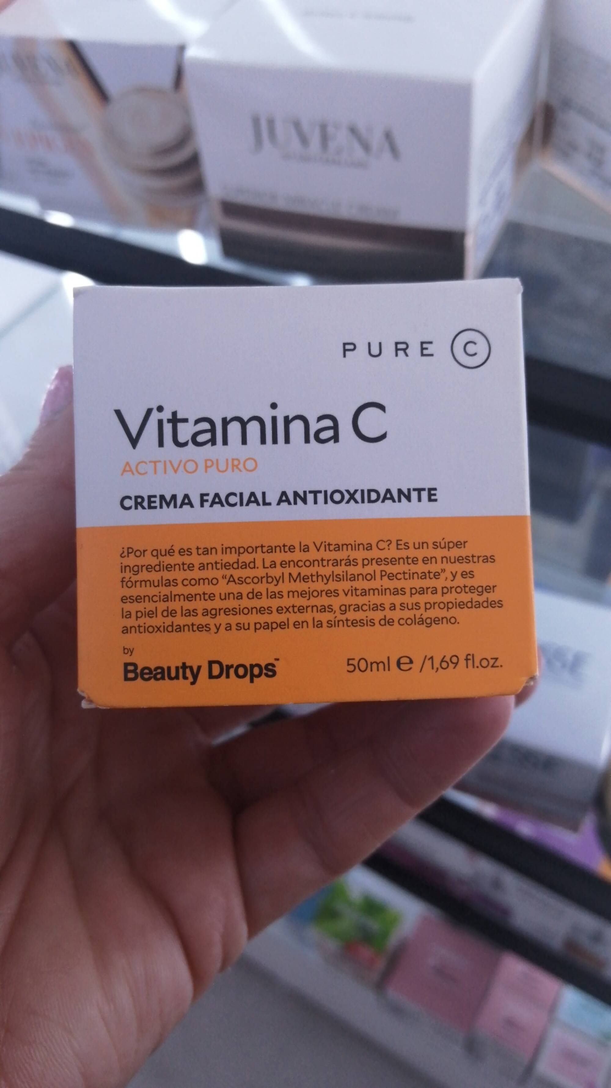 BEAUTY DROPS - Vitamina C - Crema facial antioxidante