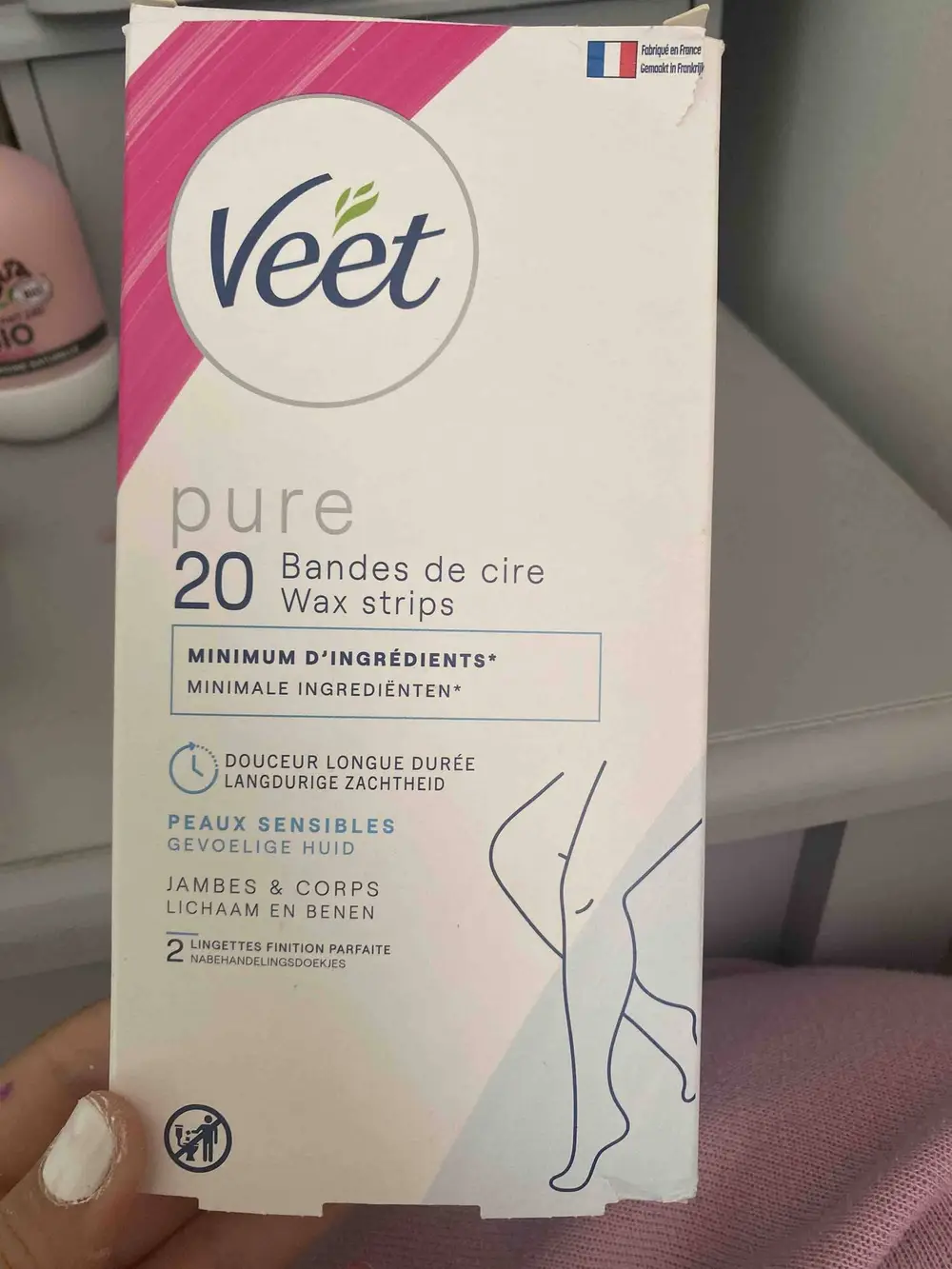 VEET - Pure - Bandes de cire