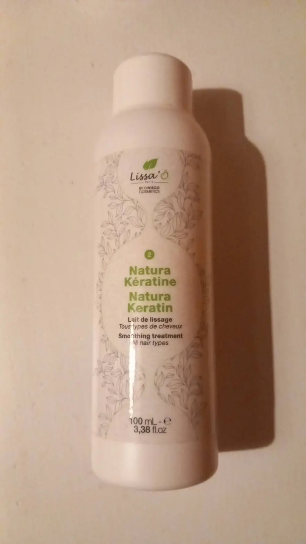 LISSA'O - Natura kératine - Lait de lissage