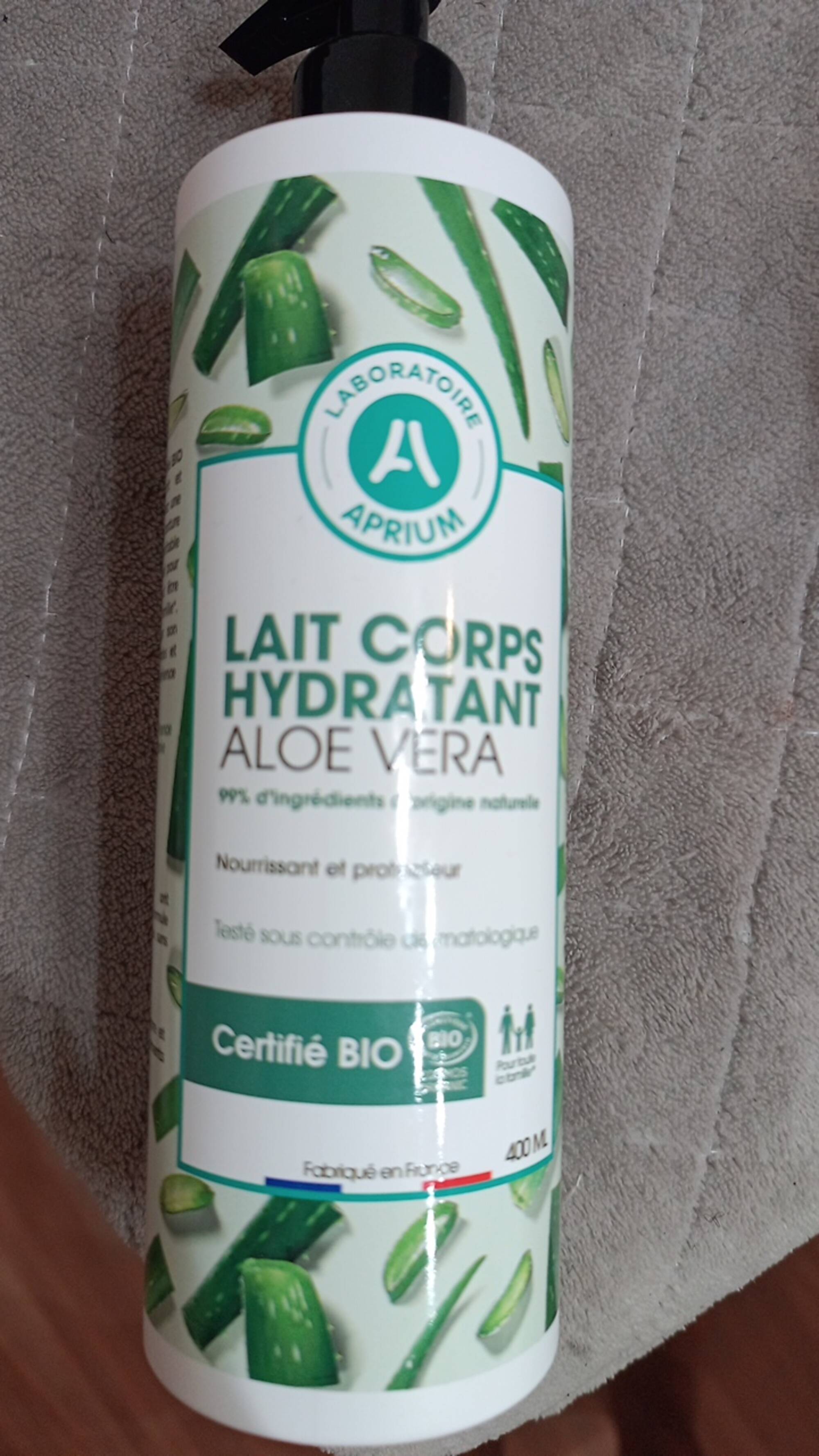 APRIUM - Lait corps hydratant aloe vera