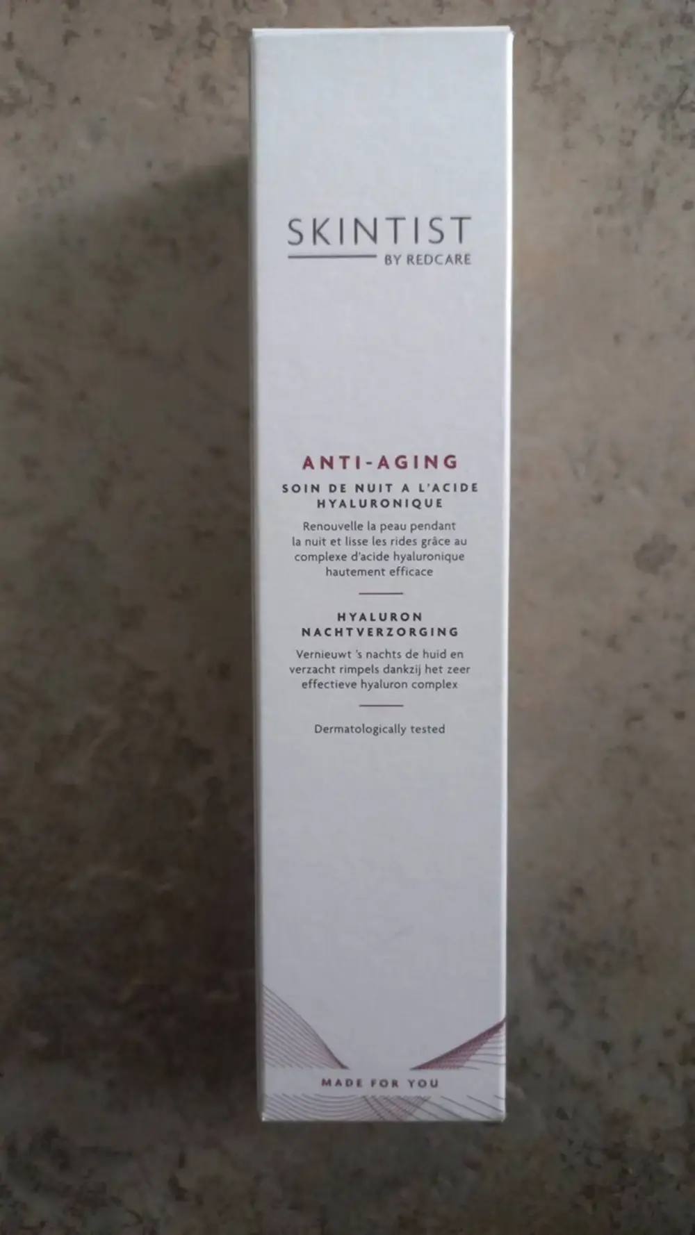 SKINTIST - Anti-aging - Soin de nuit à l'acide hyaluronique