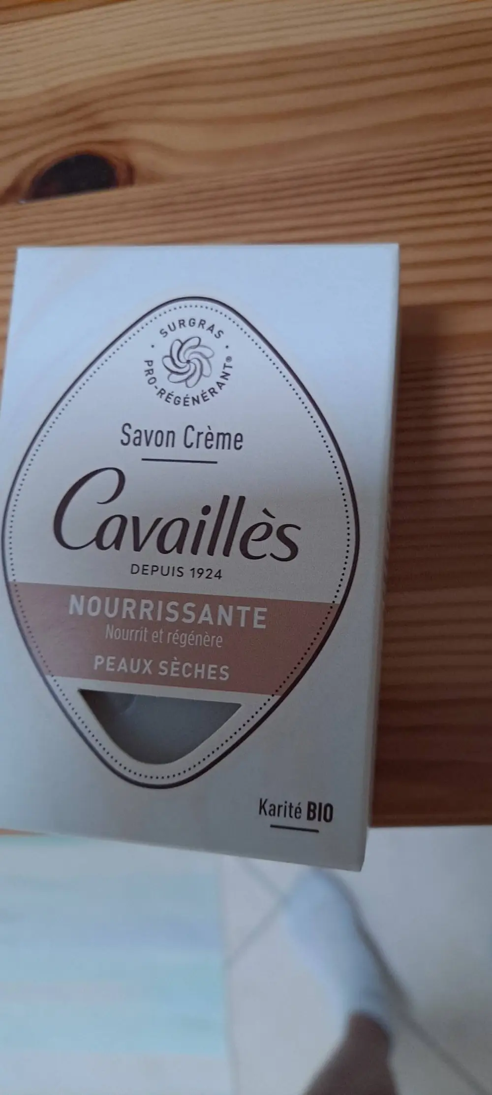 CAVAILLES - Savon crème nourrisante