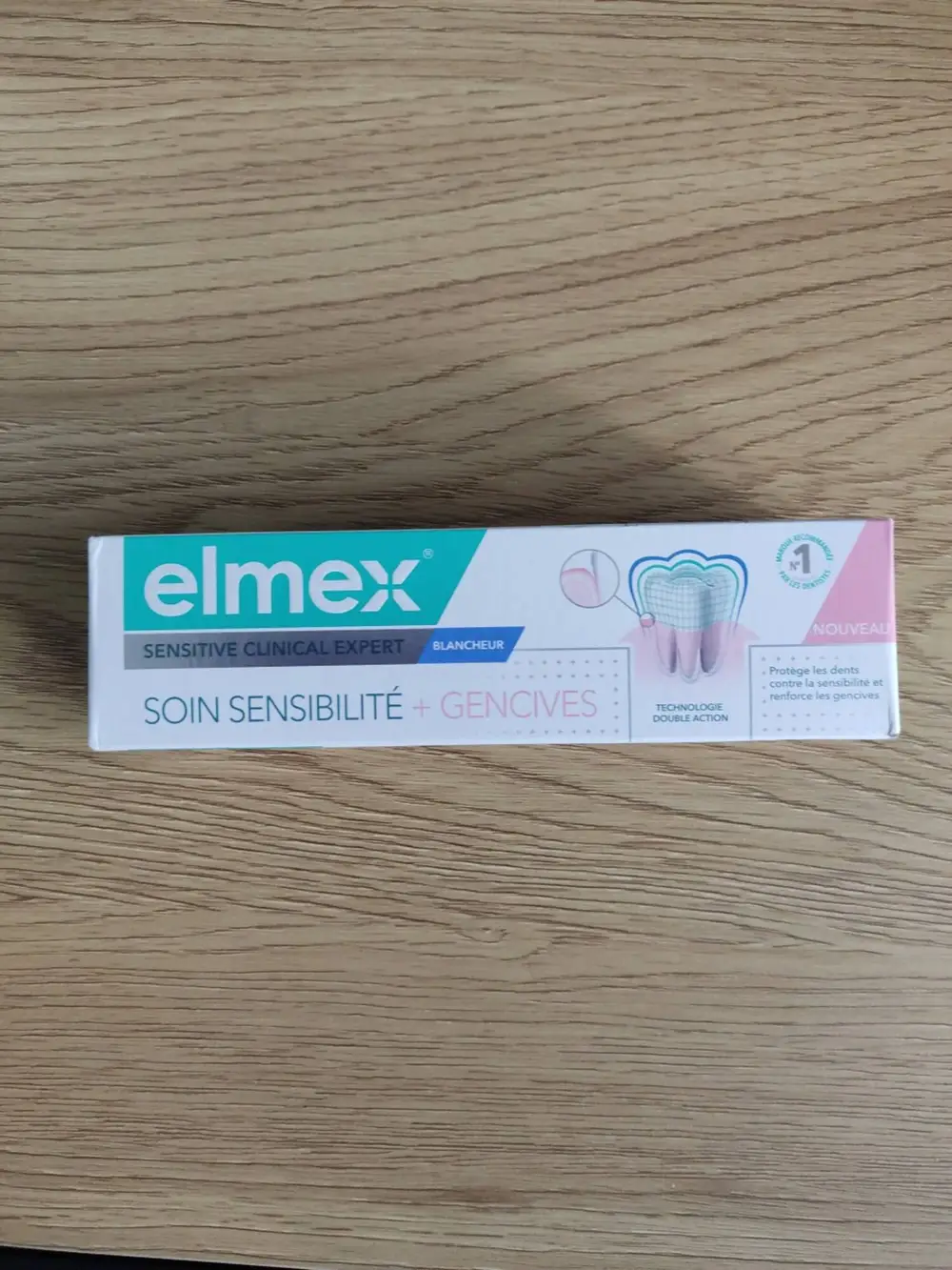 ELMEX - Dentifrice sensitive clinical expert blancheur