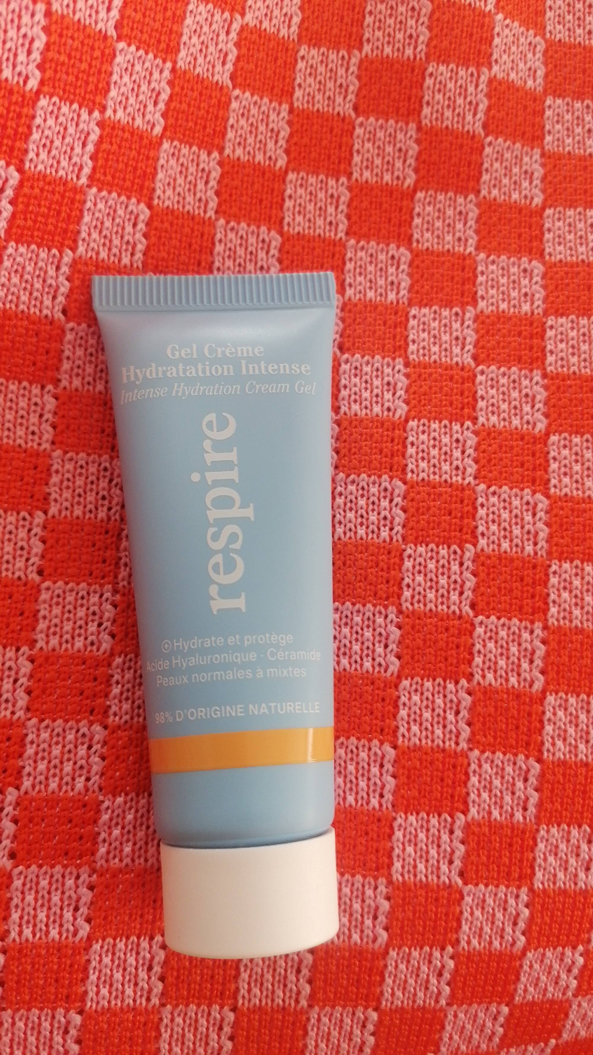 RESPIRE - Gel crème hydratation intense