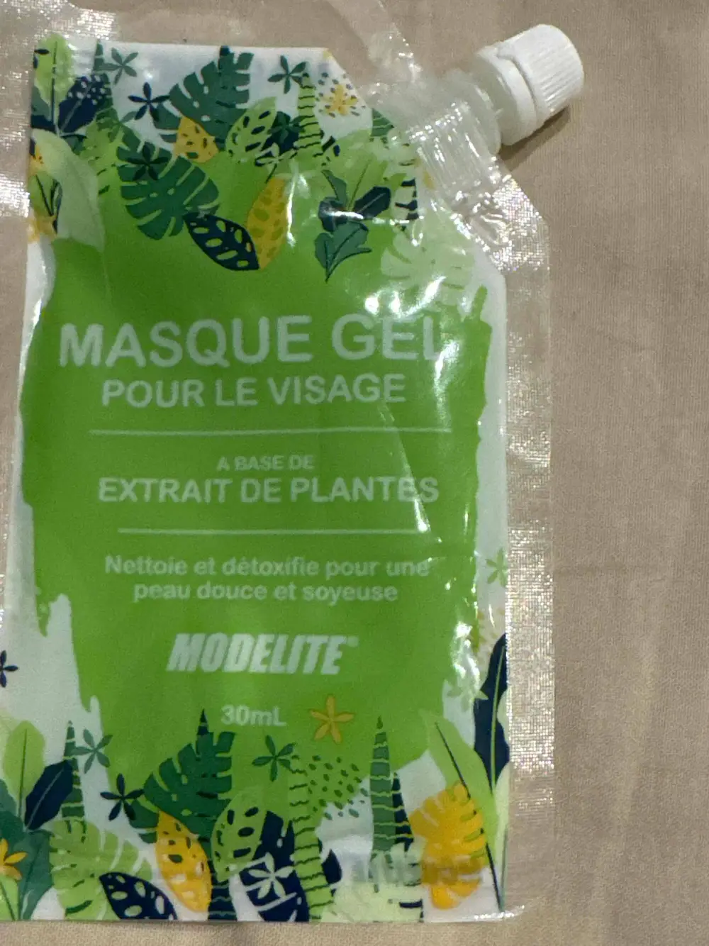 MODÉLITE - Masque gel pour le visage 