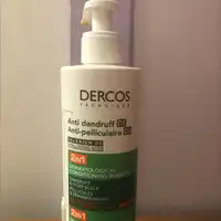 DERCOS TECHNIQUE - Anti-pelliculaire - 2en1 Shampooing démêlant traitant