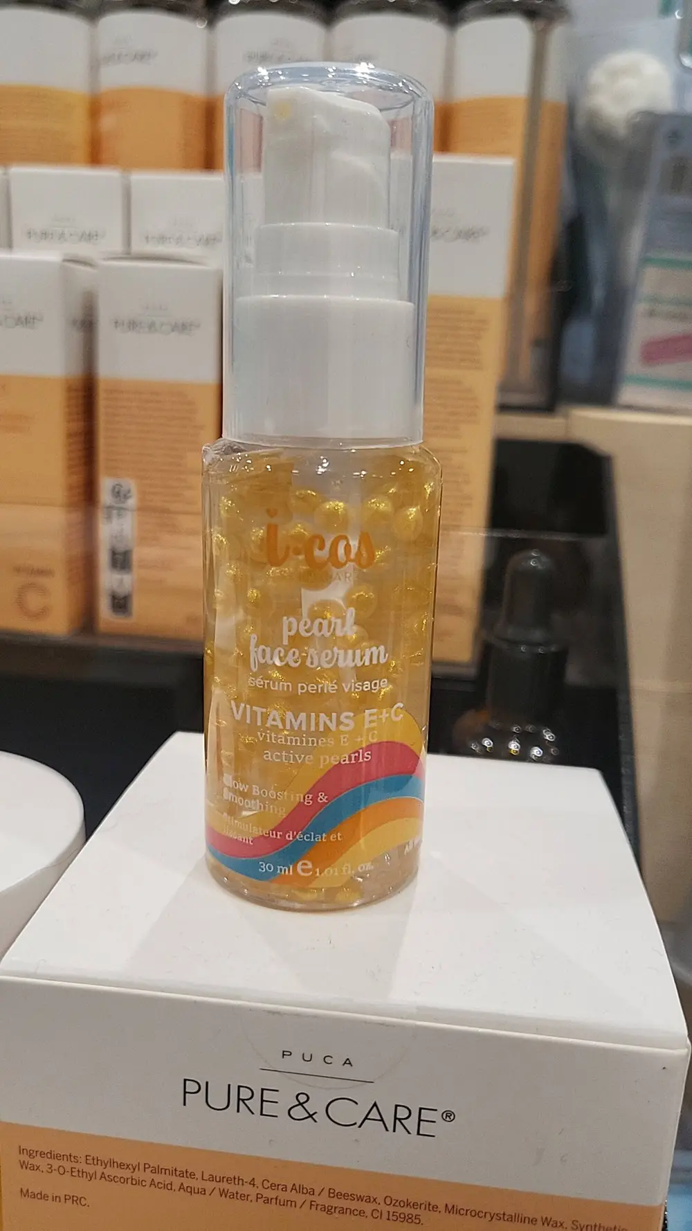 I-COS - Sérum perlé visage vitamins E+C